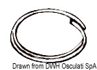 SS split ring 13x0.8 mm