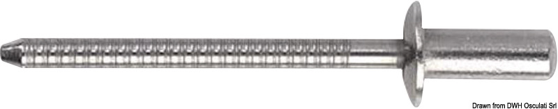 SS stud standard head 4.8 x 10 mm 500-pcs box