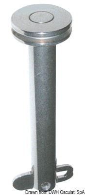 Drop nose pin AISI 316 40 mm Ø 8 mm A