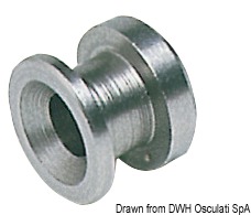 Tarpaulin lacing button AISI 316 10 mm