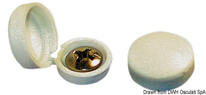 Shore Cap under-screw washer teakholz