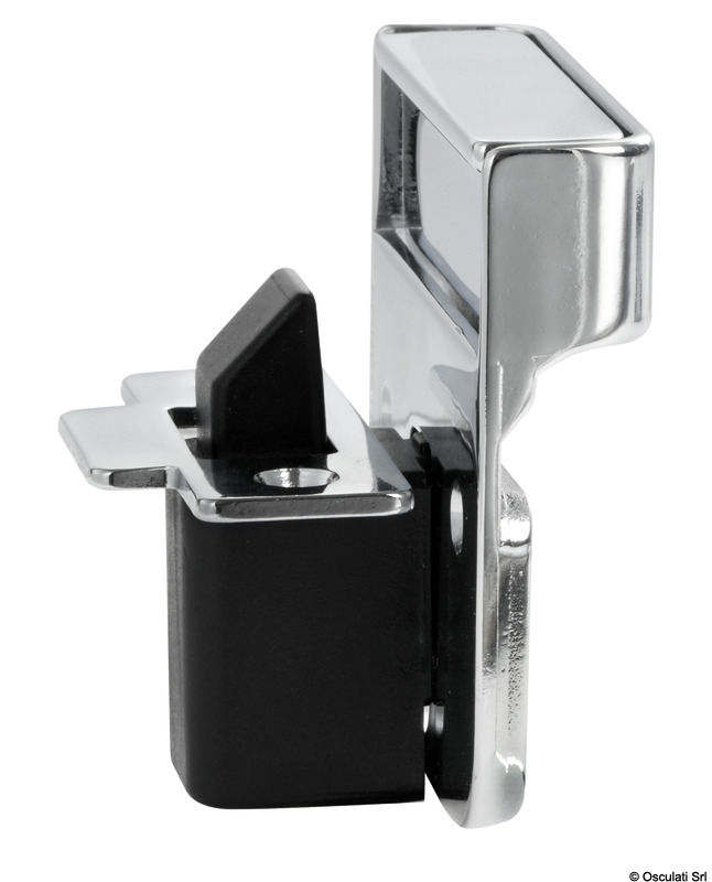 Recess fit lock for doors and drawers