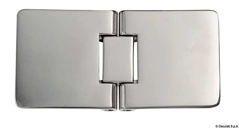 Microcast hinge w/studs 140 x 70 mm