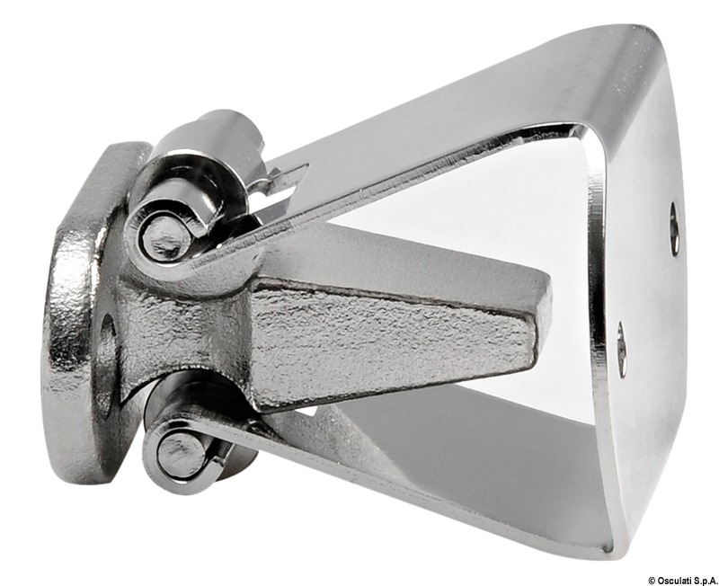 Doorstopper w/SS support rolls 37x29 mm