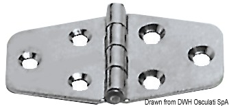 SS hinge 70x38 mm