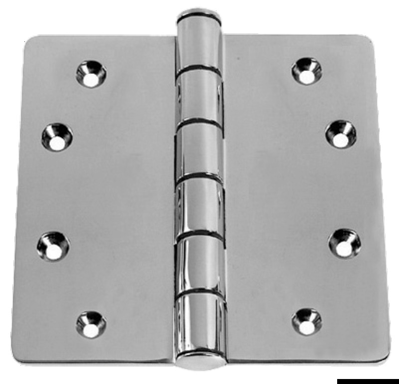 Large precision-cast hinge AISI316 63x63x127 mm