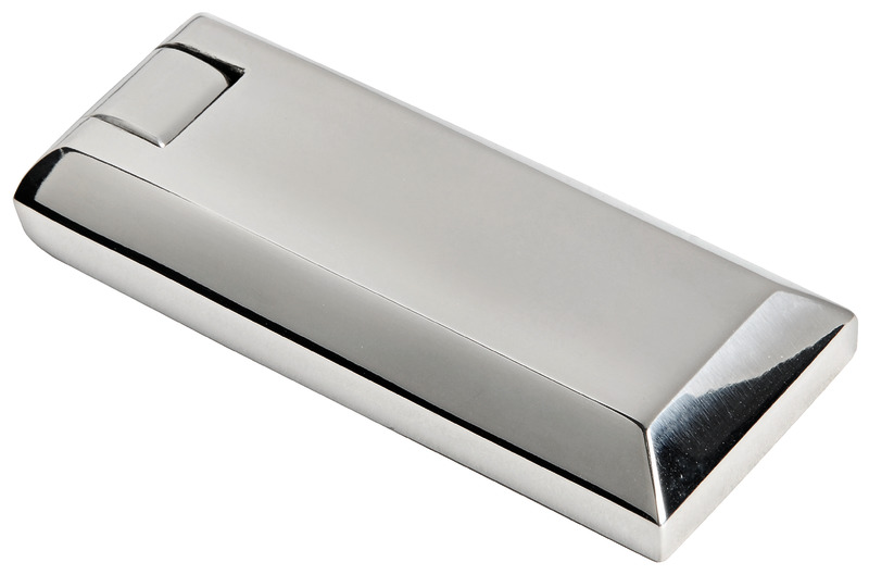 Piramid hinge mirror-polished AISI316 95x40 mm