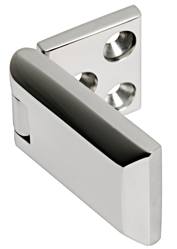 Hinge for 90° doors 43x30 mm