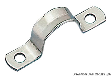 Eye bridge polished AISI316 47x14 mm