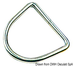D-ring 6x50 mm