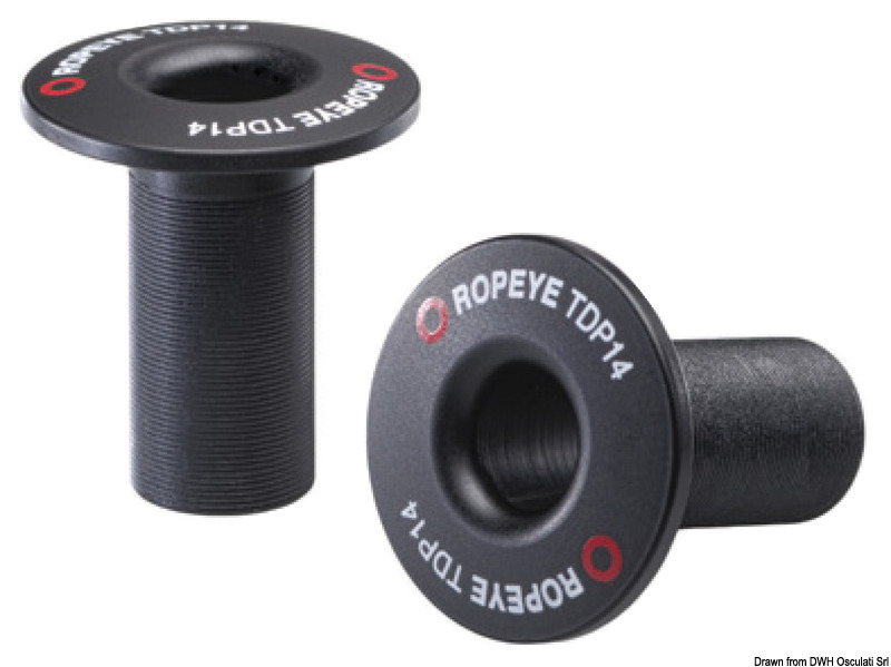 ROPEYE ROTDP14 Ø 14 mm anodised aluminium