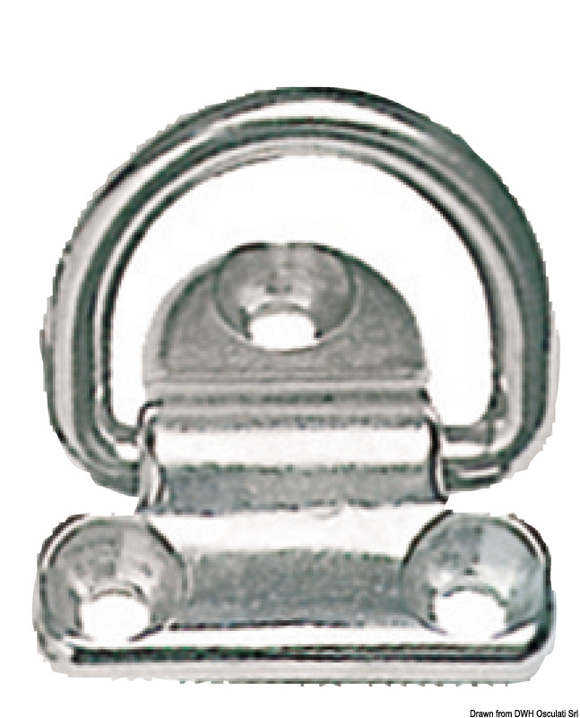 3-hole foldable ring AISI316 48x49 mm