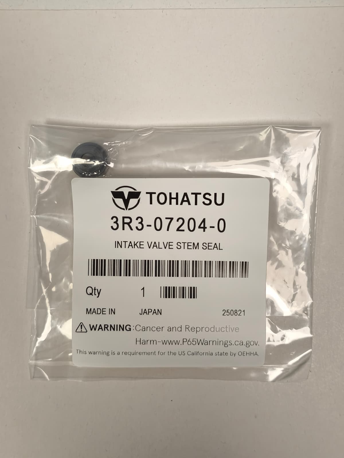 Seal int valve stem