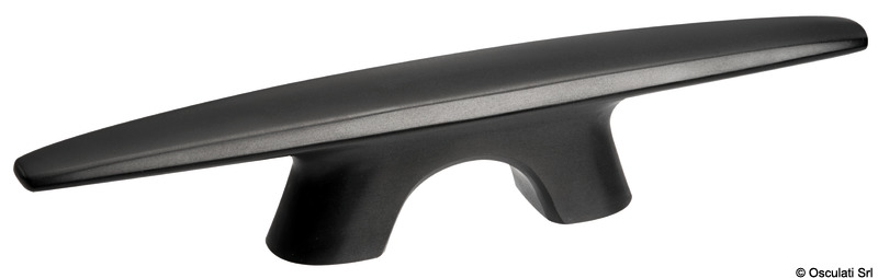 Black Aero anodized aluminium cleat 208 mm
