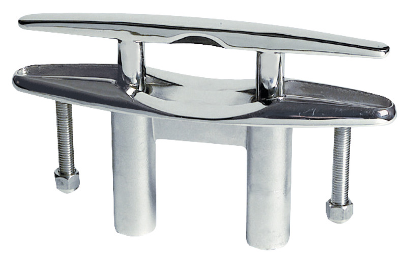 Push-up cleat mirror-polished AISI316 164/150 mm