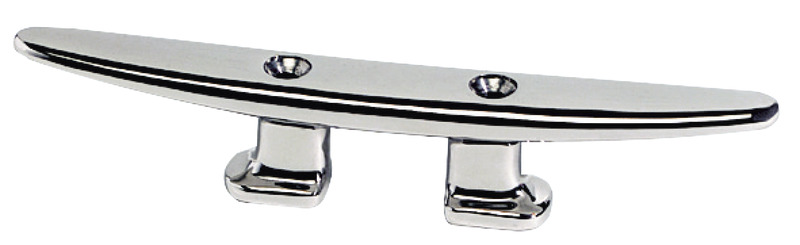 SAIL cleat mirror-polished AISI316 220 mm w/holes