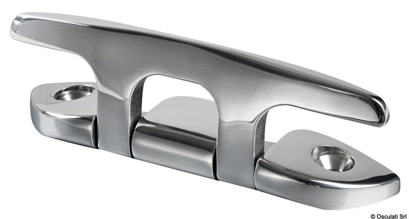 Low profile pop-up cleat 166x55 mm