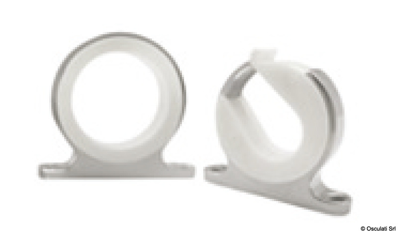 Aluminum fishing rod holder