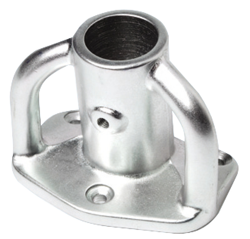 Stanchion base 90°