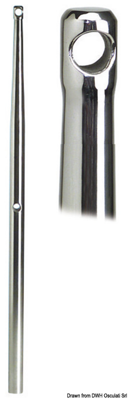 Stanchion for female base AISI316 710 mm