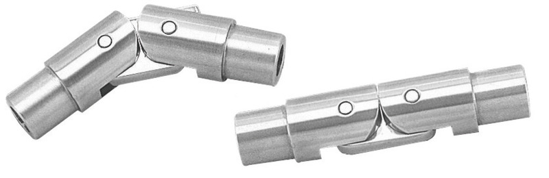 Opening hinge AISI316 35x2 mm