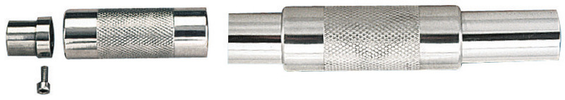 Telescopic closing hinge w/spring AISI316 30x2 mm