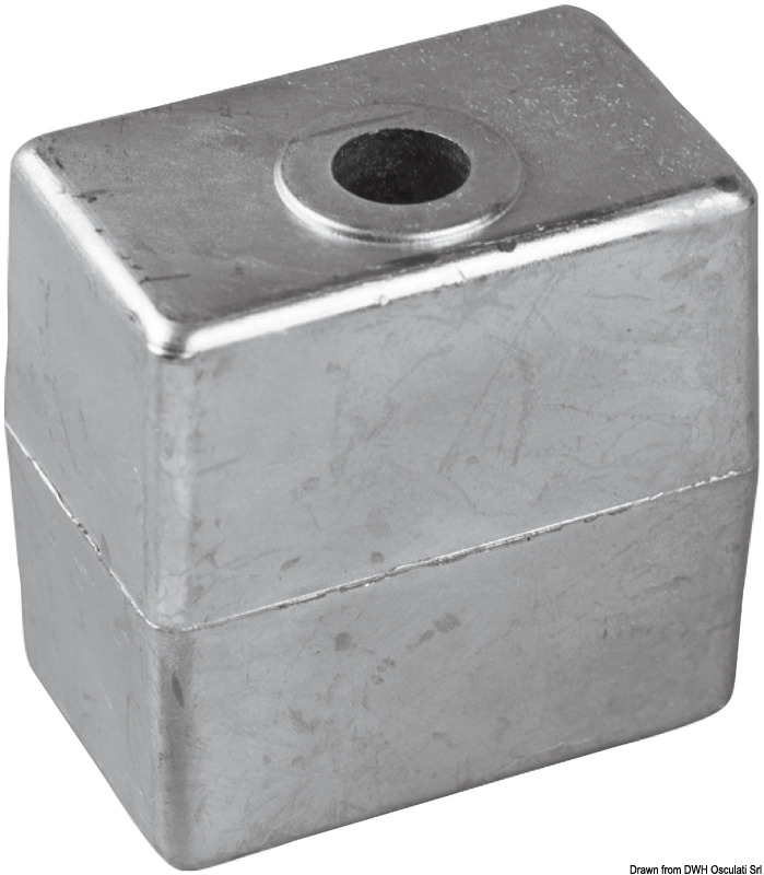 Magnesium leg anode 50/200 HP Ø 8