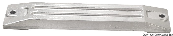 Magnesium plate anode 75/225 HP