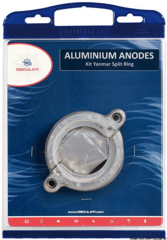 Openable magnesium leg anode SD20>SD50