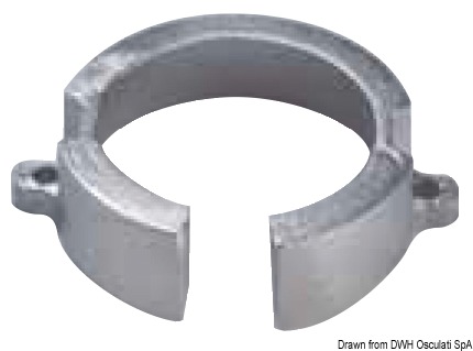 Propeller shaft magnesium anode Mercruiser Bravo I
