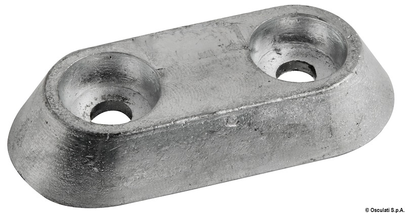 Oval Vetus type anode 335 g
