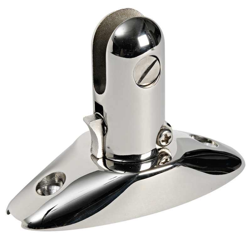 External snap base for biminis 90 x 40 mm