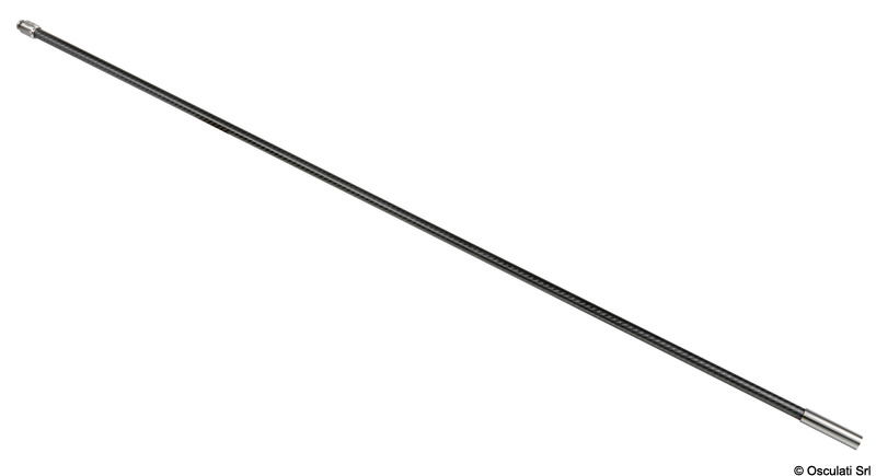 Flexible fiberglass pole 185 cm