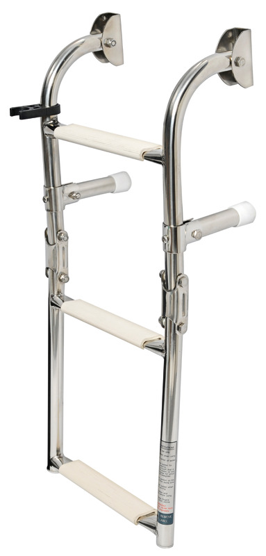 Foldable ladder AISI316 standard 3 steps