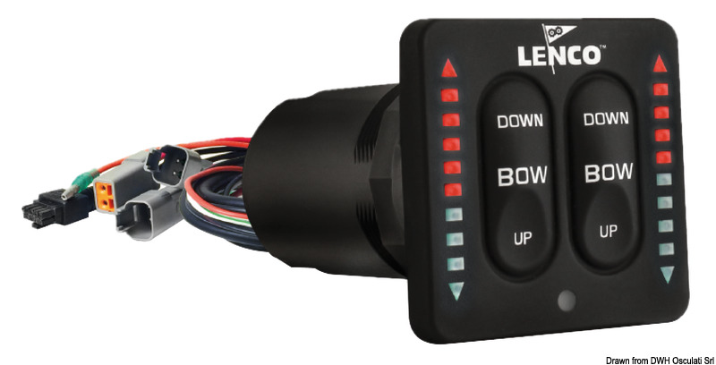 LENCO control panel double piston kit