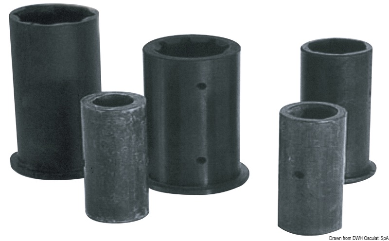 Rubber bush Ø 22 mm 75 mm