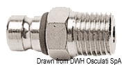 FORCE/CRYSLER small male connector Ø 11 mm