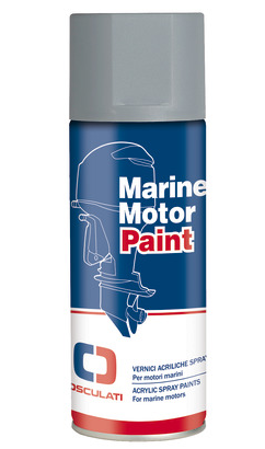 Aerosol-type acrylic paint for engines, Yamaha 1994 – gray, 400 ml