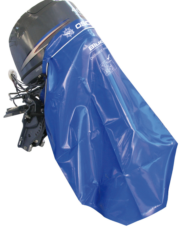 Thermo-welded engine cover up to 80 HP