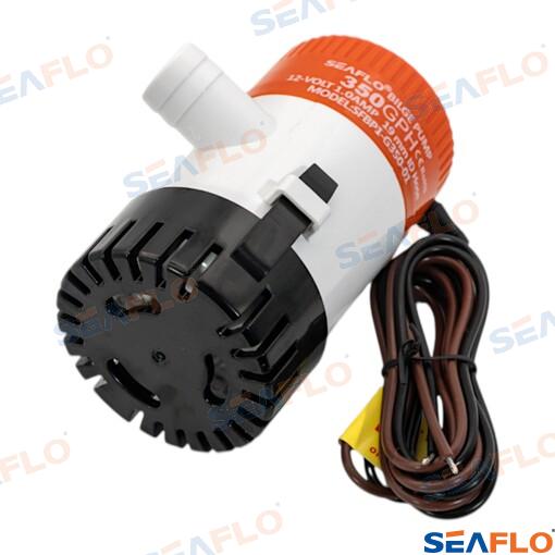 Water pump SEAFLO 12V 350GPH 1350 l/h 1A 19mm hose