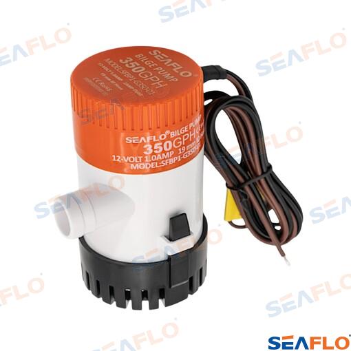 Water pump SEAFLO 12V 350GPH 1350 l/h 1A 19mm hose