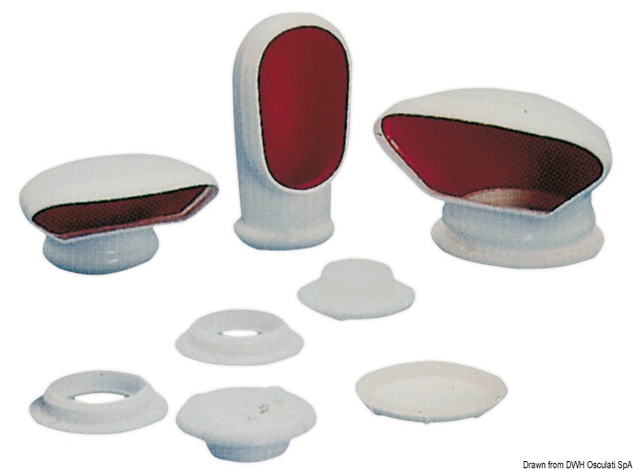 PVC traditional cowl vent small