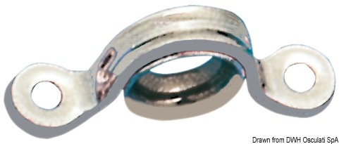 SS sheet fairlead 4/6 mm