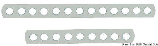 Heavy SS chain plate 145 mm