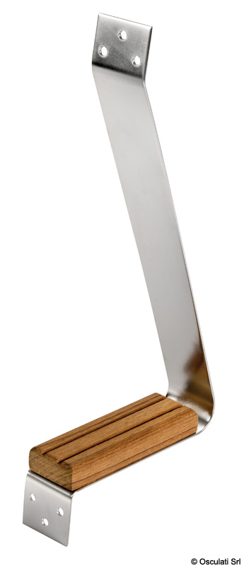 Mast step SS + teak