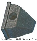 Plastic rail terminal