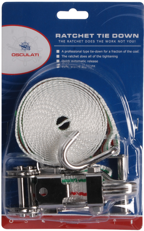 Coloured polyester strap high-resistance25mm 400cm