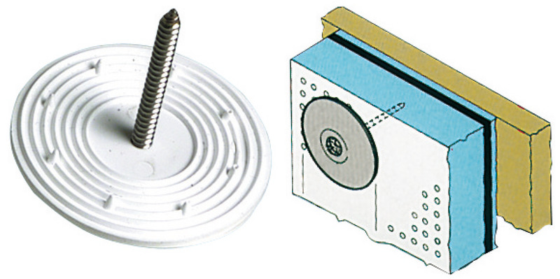 Plastic toothed washer 50 mm