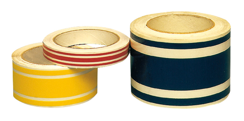Waterline 3-stripe red 19 mm