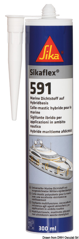 SIKAFLEX 591 polymer sealant white 300 ml